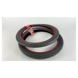 Set of 2 Shadow Creeper Bicycle Tires 20 x 2.40 Inches
