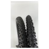Pair of 29x2.8 Sharktooth Studded Mountain Bike Tires