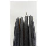 Set of 4 Sunlite 24x1-3/8 Bicycle Tires (ISO 540)