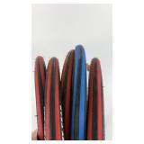 Set of 5 CST Road Bicycle Tires with Mixed Colors