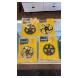 Set of 4 GT Bikes Sprockets 25T and 28T