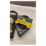Collection of Kryptonite Bike Locks and Cable Locks