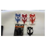 Variety Pack of Bicycle Water Bottle Cages - Bontrager and SKS