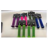Collection of 8 ODI Limited Edition Soft Compound Grips in Assorted Colors
