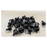 Lot of 30 Black Bicycle Bells