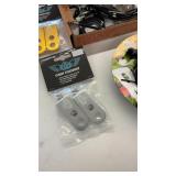 BMX Bike Parts Assortment: Odyssey Gyro G3, Chain Tensioner, Red Brake Pads