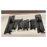 Set of Bicycle Accessories Including Rearview Mirrors and Quick Release Skewers