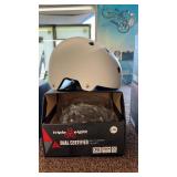 Triple Eight Dual Certified Multi-Sport Helmet L/XL in White Matte