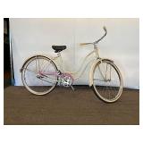 Vintage Schwinn Co-Ed Cruiser Bicycle with Pink Details