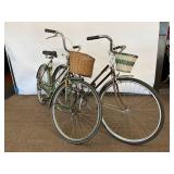 Pair of Vintage Bicycles CCM Grand Sports and Schwinn Collegiate