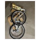 Electa Bicycle Parts and Frame for Assembly