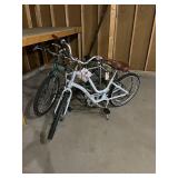 Set of 3 Bicycles Including Electra with Stuck Seatpost