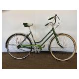 Vintage Raleigh Sports Green Bicycle with Sturmey Archer Shifter