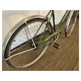 Vintage Raleigh Sports Green Bicycle with Sturmey Archer Shifter