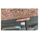 Equipto Steel 18-Drawer Unit with Vintage Bicycle Spokes