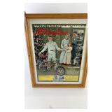 Framed Rare 1969 Schwinn Boys Life Magazine Ad