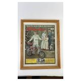Framed Rare 1969 Schwinn Boys Life Magazine Ad