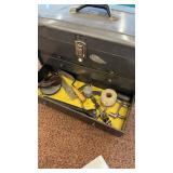 Vintage Union Steel Chest filled with Assorted Hand Tools