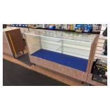 Wood and Glass Retail Display Case 60â Wide