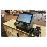Complete Retail Point of Sale System with Touchscreen and Printers