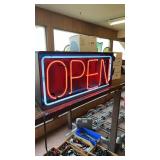 Large Neon OPEN Sign