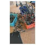Lot of 30 Rear Wheel Floor Bicycle Stands