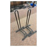 Set of 2 Bicycle Stands for Secure Parking