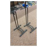 Pair of Metal Bicycle Stands