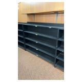 Wooden Shelving Units Previously Used for Skate Storage