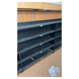 Wooden Skate Storage Shelving Unit