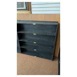 Used Wooden Shelving Unit for Storage - 8ft Long