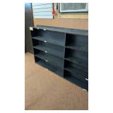 Used Wooden Shelving Unit for Storage - 8ft Long