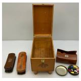 Misc. Household Items & More Including Vintage Leather Camera Bag