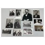 Misc. Abraham Lincoln Photographs Largest Is 8" x 10"