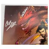Misc. Blizzcon Art Posters Autographed By Artists Including DIABLO, HEROES OF THE STORM & More (HEARTHSTONE NOT AUTOGRAPHED) 14" x 20"