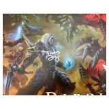 Misc. Blizzcon Art Posters Autographed By Artists Including DIABLO, HEROES OF THE STORM & More (HEARTHSTONE NOT AUTOGRAPHED) 14" x 20"