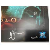 Misc. Blizzcon Art Posters Autographed By Artists Including DIABLO, HEROES OF THE STORM & More (HEARTHSTONE NOT AUTOGRAPHED) 14" x 20"