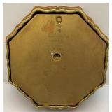 Antique 14 1/2" 8 Day Wall Clock With Key