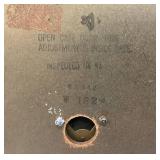 Antique 14 1/2" 8 Day Wall Clock With Key