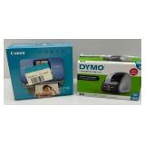 Cannon Selphy CP760 & Dymo Label Writer