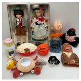 Misc. Plush Toys, Pocelain Dolls & More