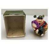Misc. Vintage Oriental Porcelain Figures & More (Most 4" Tall) In Original Boxes (Boxes Beat Up)