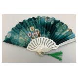 Misc. Vintage Oriental Collectibles Including Wood Enamel 8 1/2" Tall Two Piece Egg Storage Vessel & More