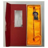 Misc. Vintage Oriental Collectibles Including Wood Enamel 8 1/2" Tall Two Piece Egg Storage Vessel & More