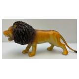 Misc. Vintage Rubber Animals Lot Including 18" Lion & More