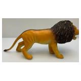 Misc. Vintage Rubber Animals Lot Including 18" Lion & More