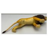 Misc. Vintage Rubber Animals Lot Including 18" Lion & More