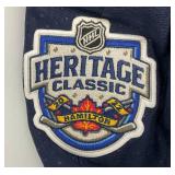 Autographed Toronto Maple leafs Jack Campbell Fanatics Authentic Navy 2022 Heritage Classic Adidas Authentic Jersey Size 54 US