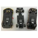 Vintage Slot Car Track With Four Slot Cars (Seems Complete)