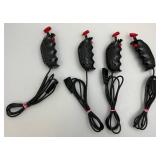 Vintage Slot Car Track With Four Slot Cars (Seems Complete)